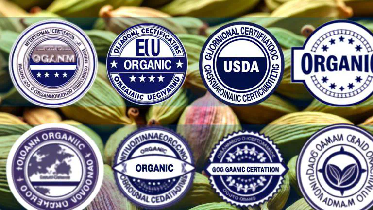 Featured image of post Certificaciones internacionales para cardamomo: USDA, EU Organic y más